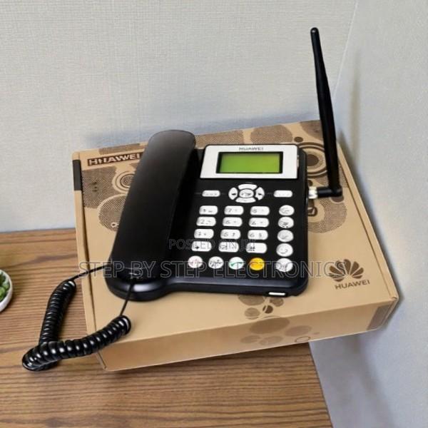 Portable GSM Desktop Phone One Sim Crystal Voice