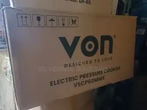 Von Electric Pressure Cooker 6litres