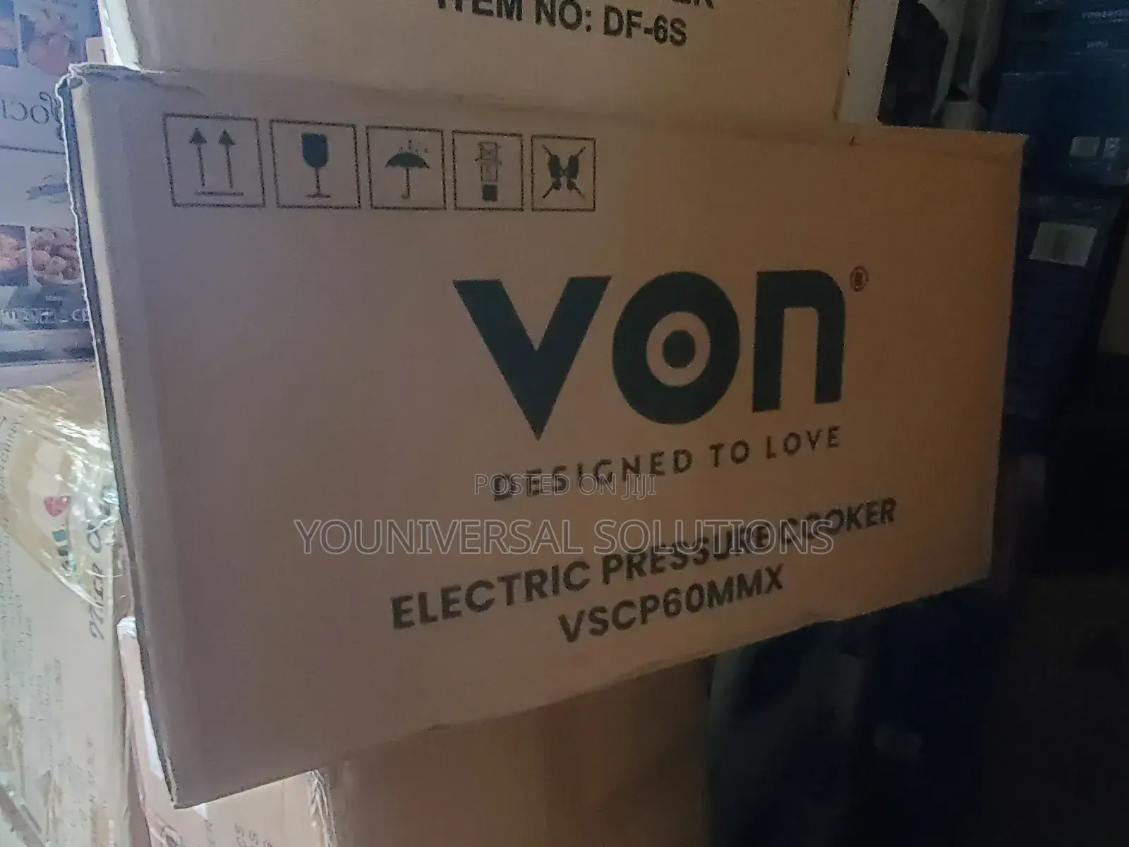 Von Electric Pressure Cooker 6litres