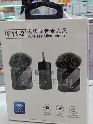 Lapel Wireless Microphone Plug and Play With Clear Timbre.