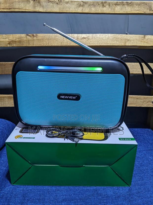Newvew Bluetooth Wireless Solar Speaker (Nv -9212) - thumbnail 2
