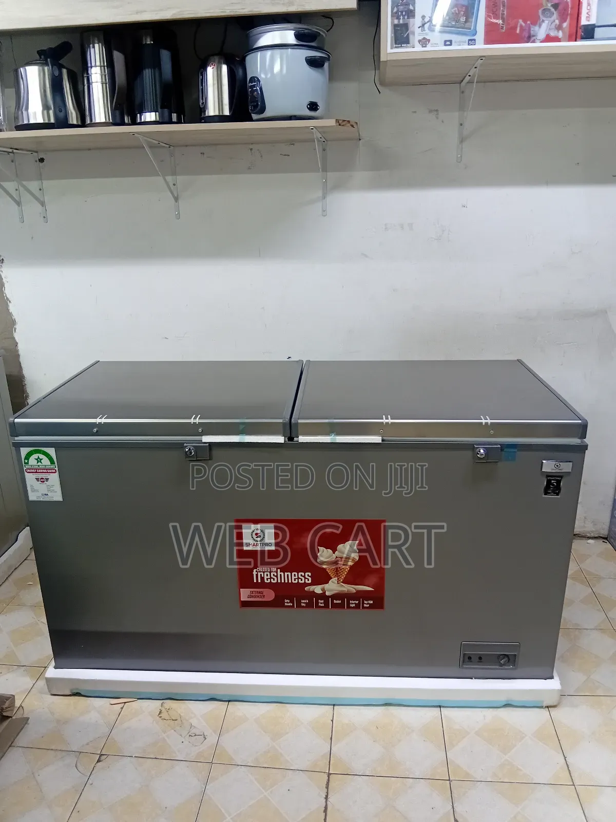Smart Pro SCF-500g Chest Freezer, 450 Litres