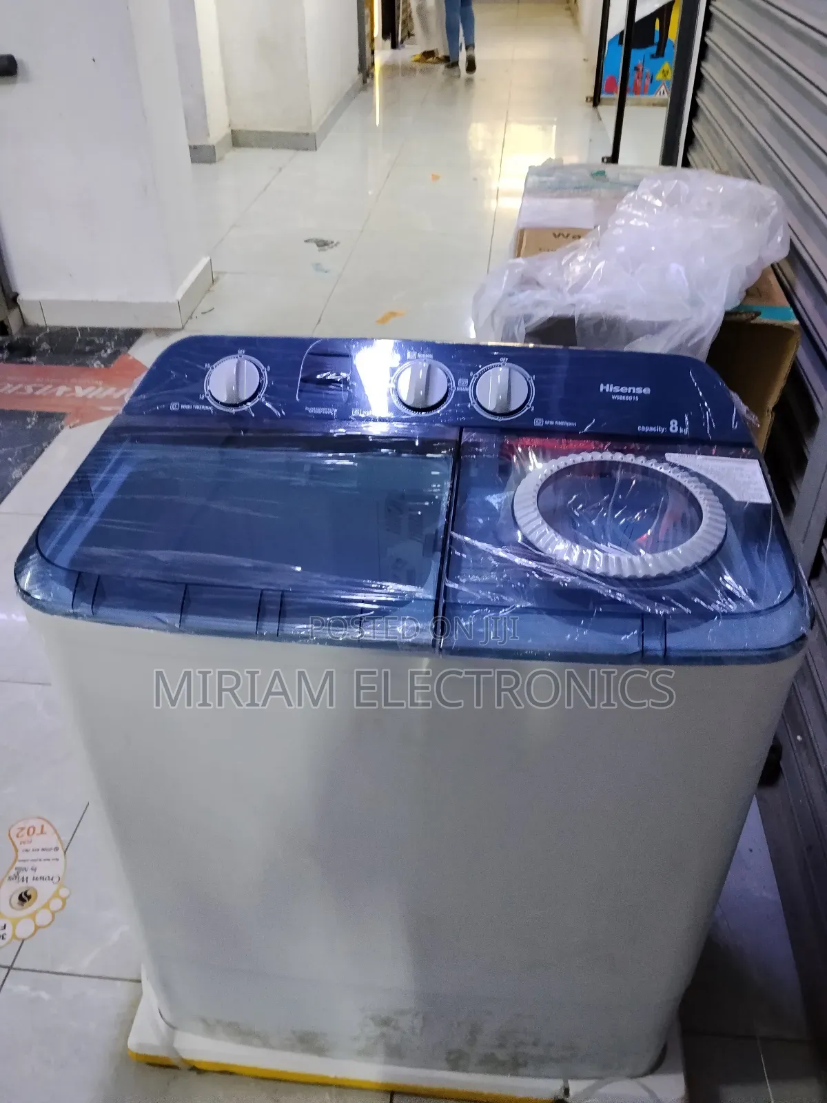 Hisense 8kg Twin Tub Washing Machine
