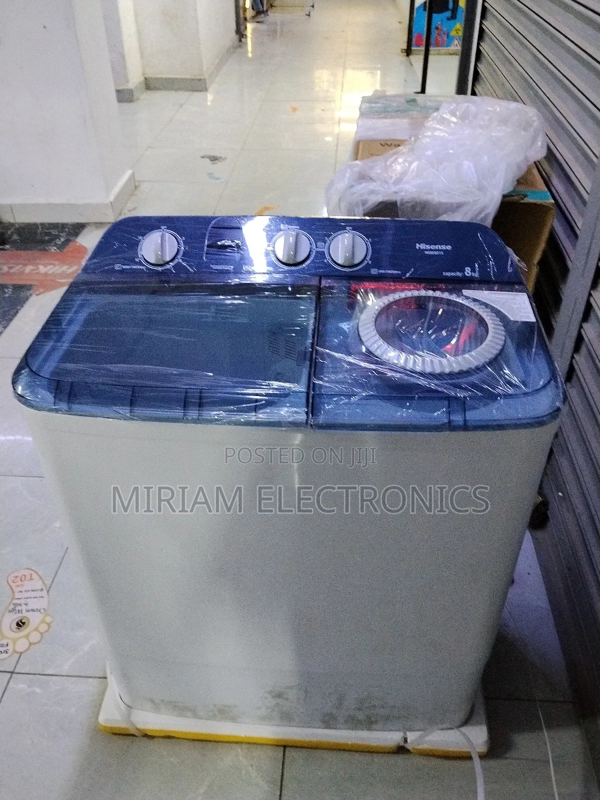Hisense 8kg Twin Tub Washing Machine