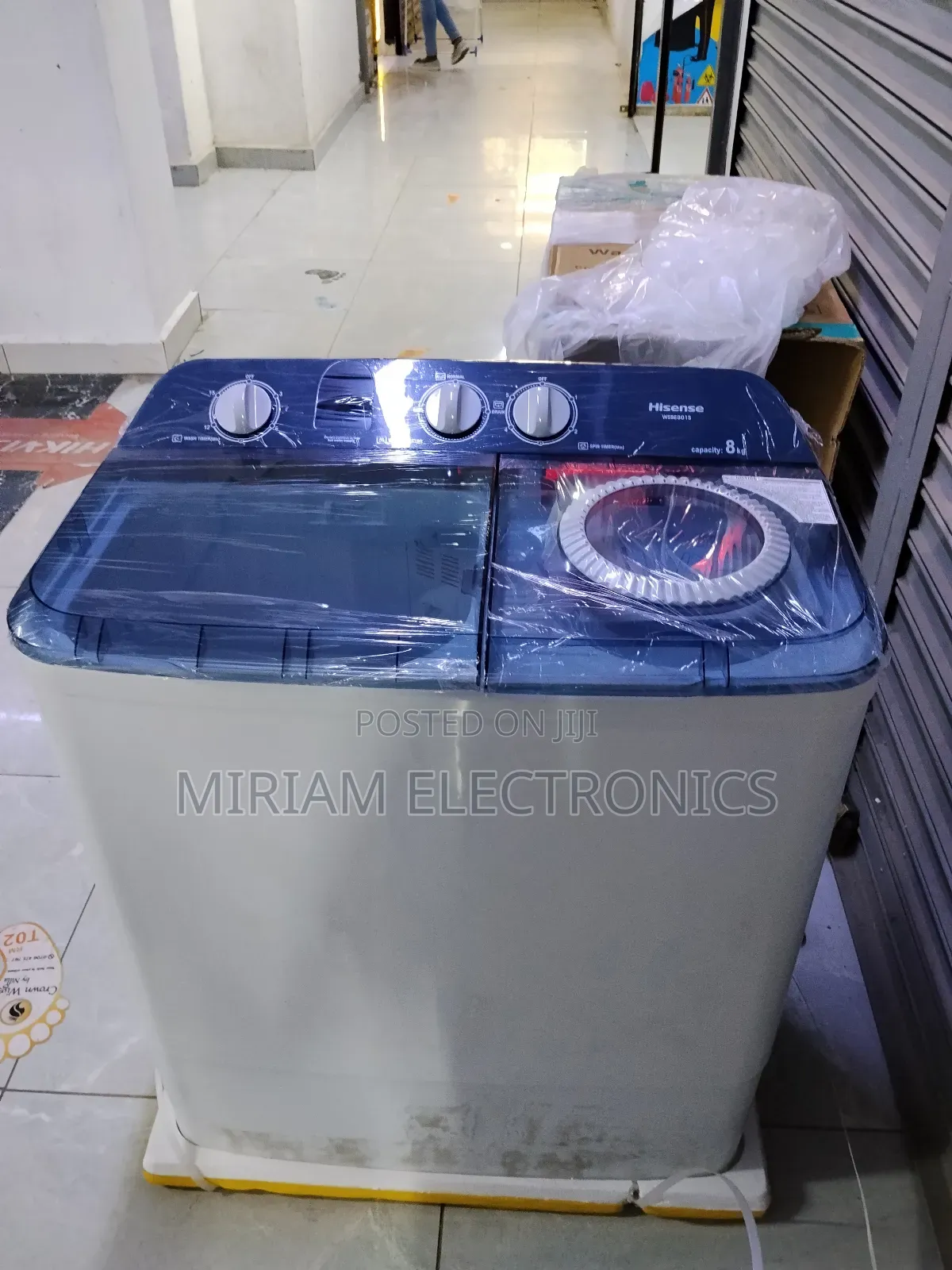 Hisense 8kg Twin Tub Washing Machine