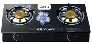 2 Burner Ailyons Glass Top Cooker