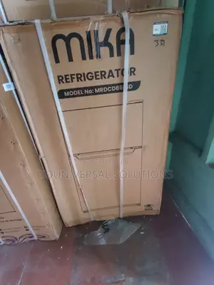 86 Litres Mika Double Door Refrigerator Brand New