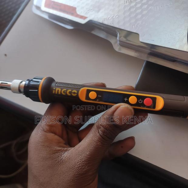 Ingco Soldering Iron 120w Digital Temperature Control Solder Gun 120 W - thumbnail 4