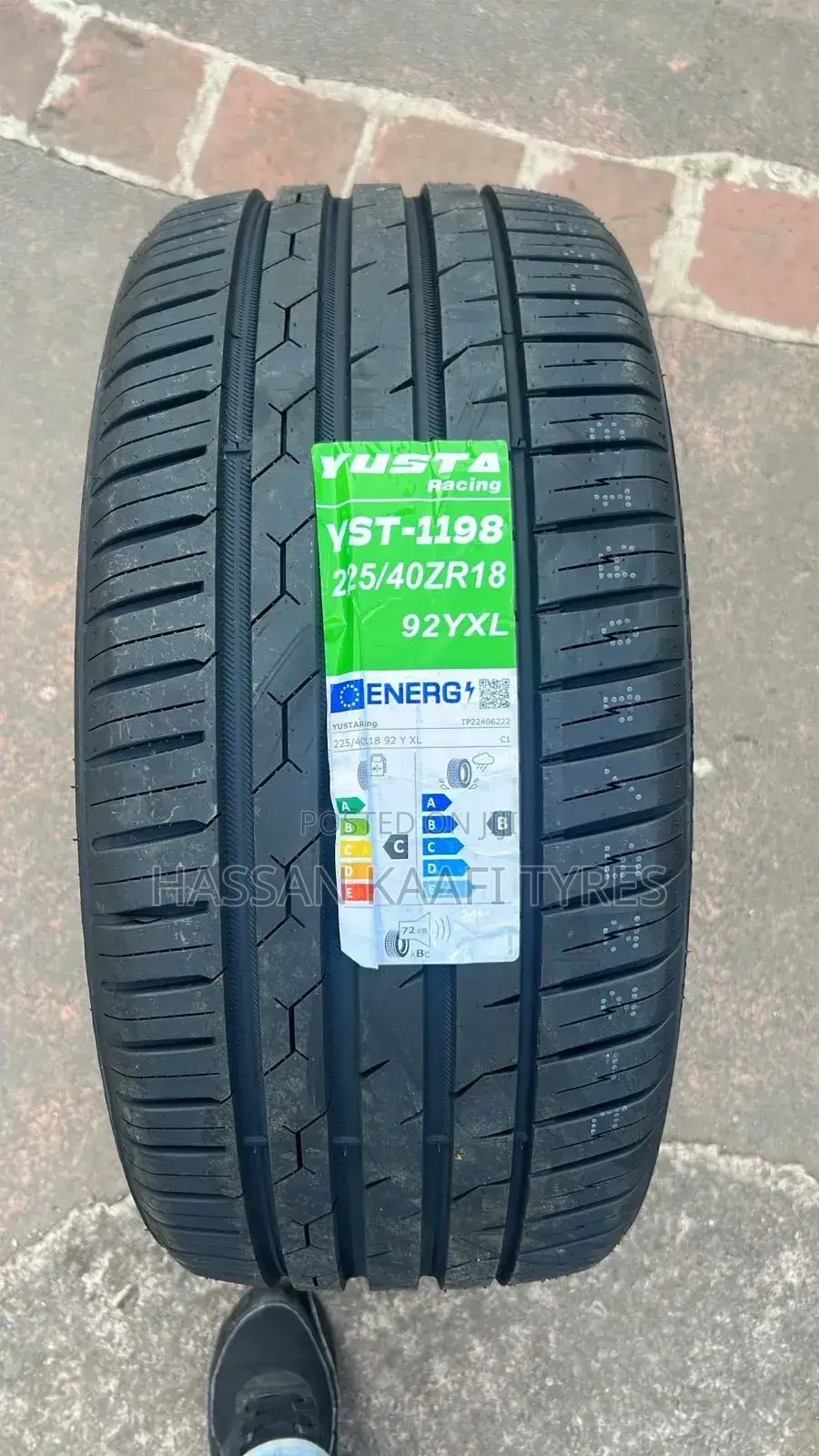 225/40r18 Yusta Tyre
