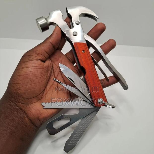 15 In 1 Multifunctional Tool Hummer Claw Gift Men Hammer - thumbnail 3