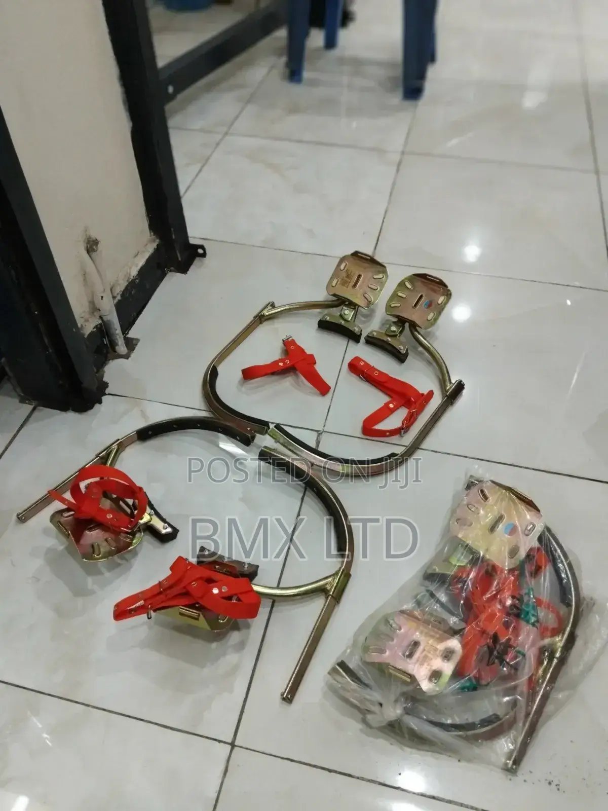 Heavy Steel Concrete Pole Climbers
