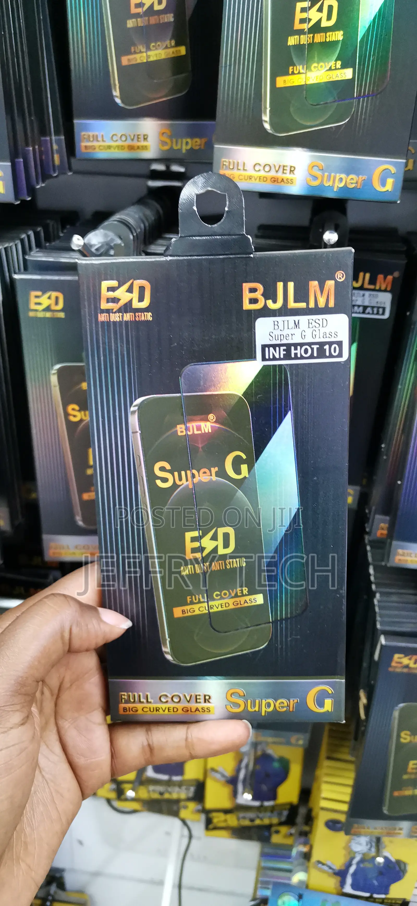 Foker Infinix Hot 11 Play Screen Protector Tempered Glass Guard