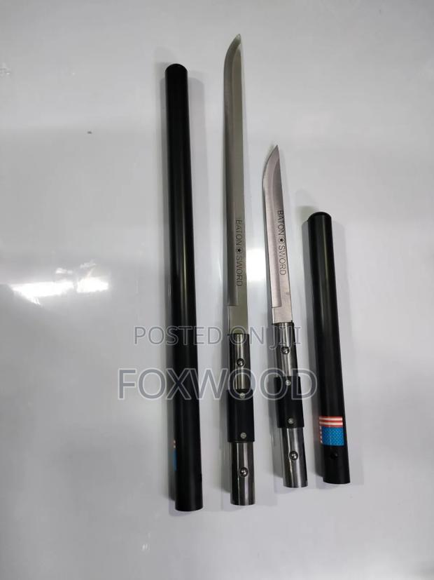 Stainless Steel Baton Sword - main view