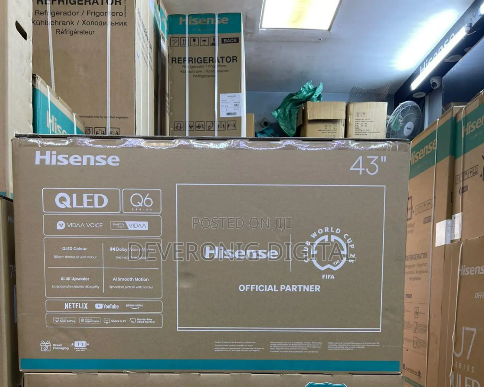 Hisense 43 Inches Qled Smart Tv