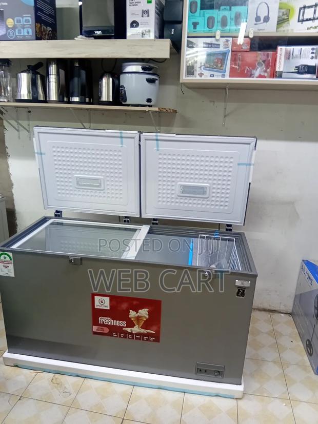 Smart Pro SCF-500g 450 Litres Chest Freezer, Double Door