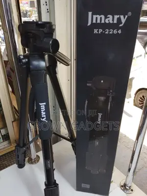 Jmary Kp-2264 Camera Tripod With 3-Way Pan Head