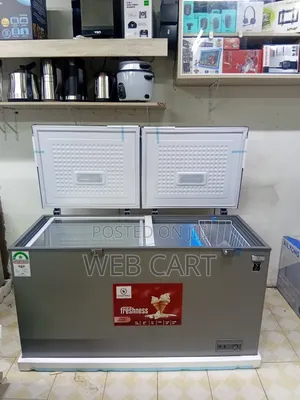 Smart Pro SCF-500g Chest Freezer, 450l, Double Door