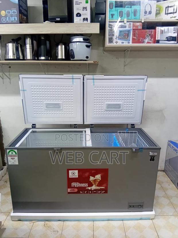 Smart Pro SCF-500g Chest Freezer, 450l, Double Door