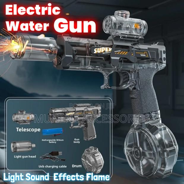 Electric Water Guns for Adult and Kids Automatic Squirt Soak Water Gun