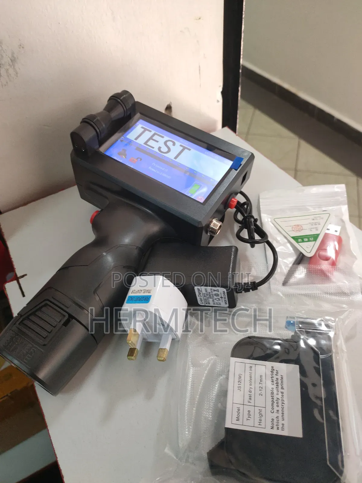 Handheld Inkjet Printer 12.7mm Print Size
