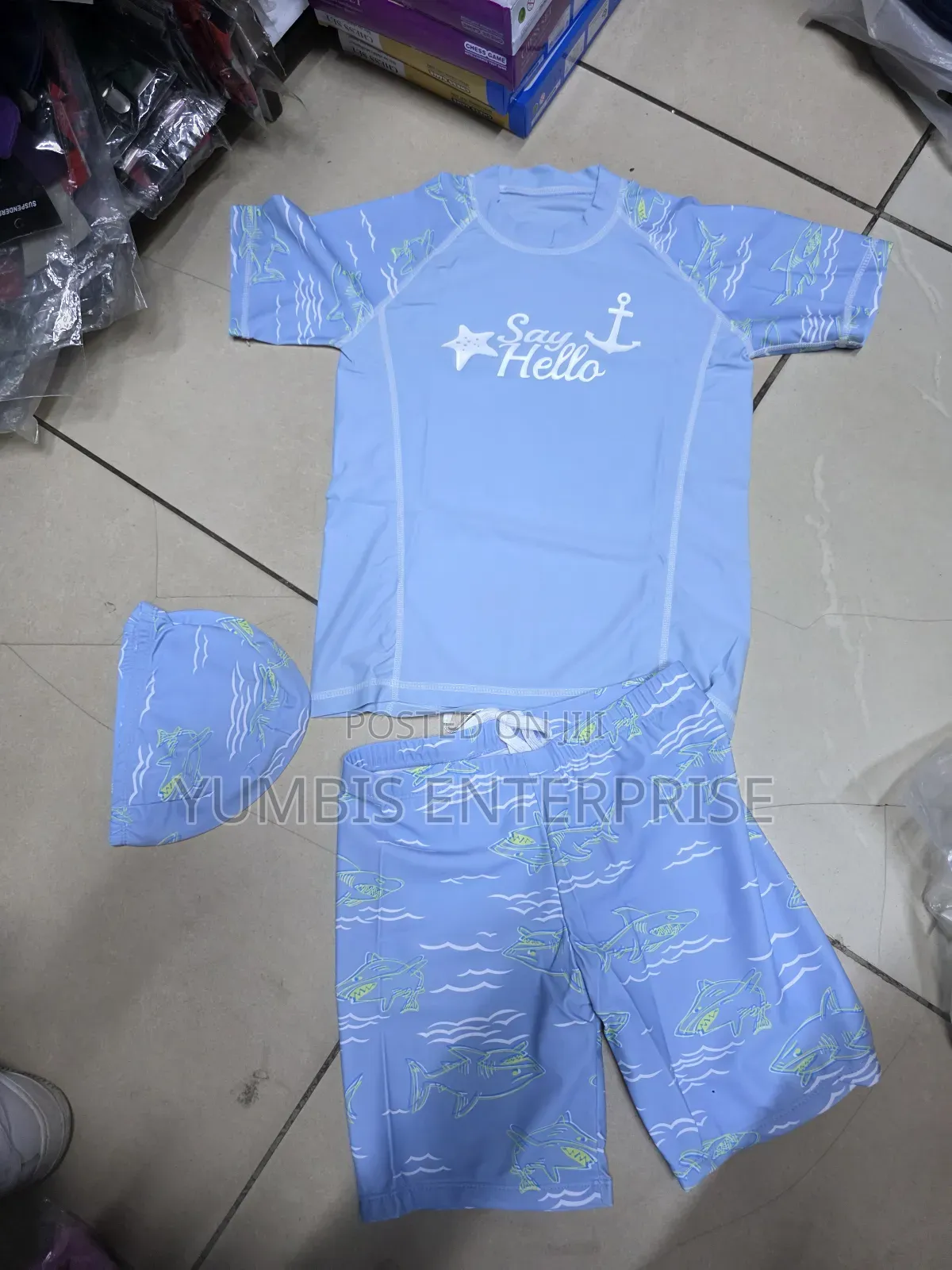 3pc Boys Swim Costumes 4yrs-16yrs