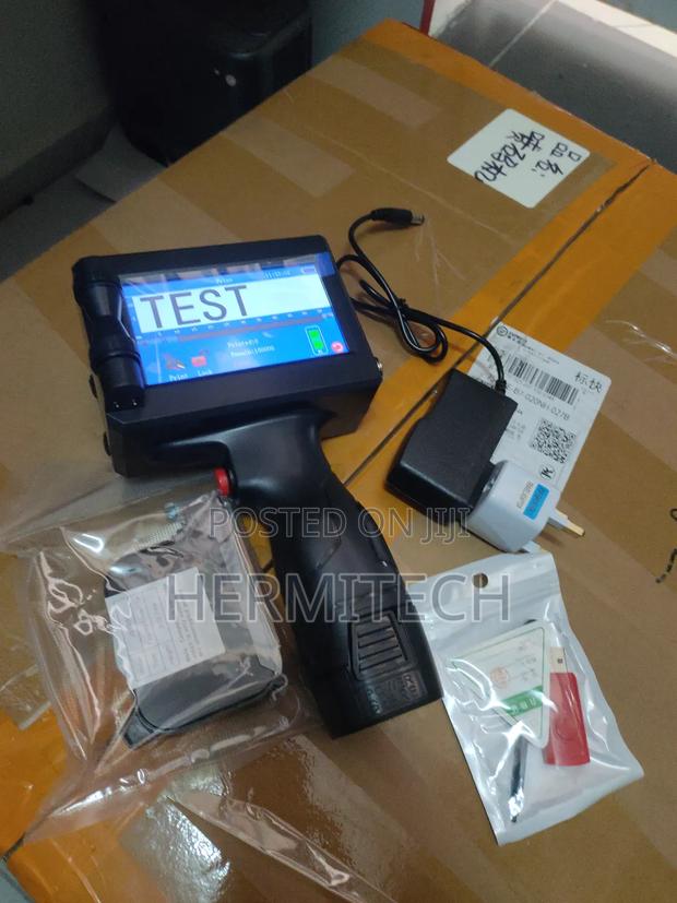 Handheld Injet Printers With Cartridge Flashdrive Pen and Manual Guide - main view