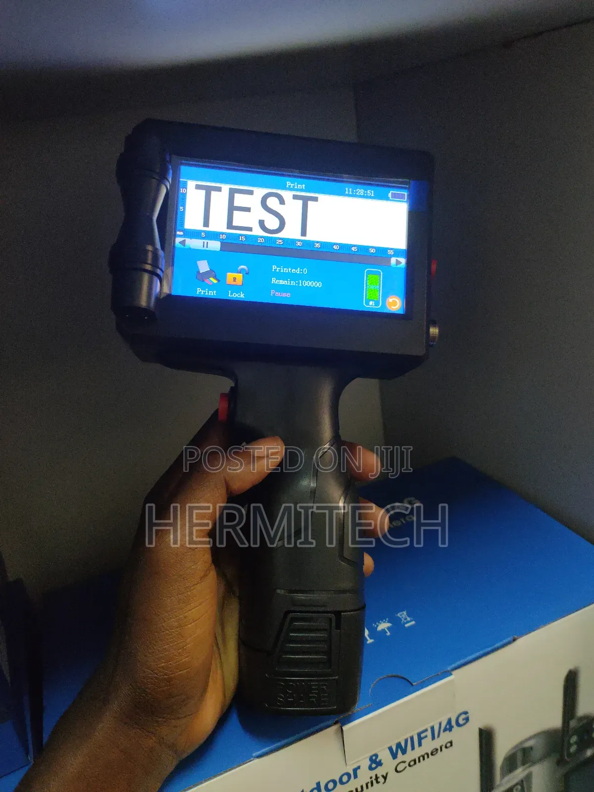 Handheld Printer Inkjet Printers With Battery and Cartridge