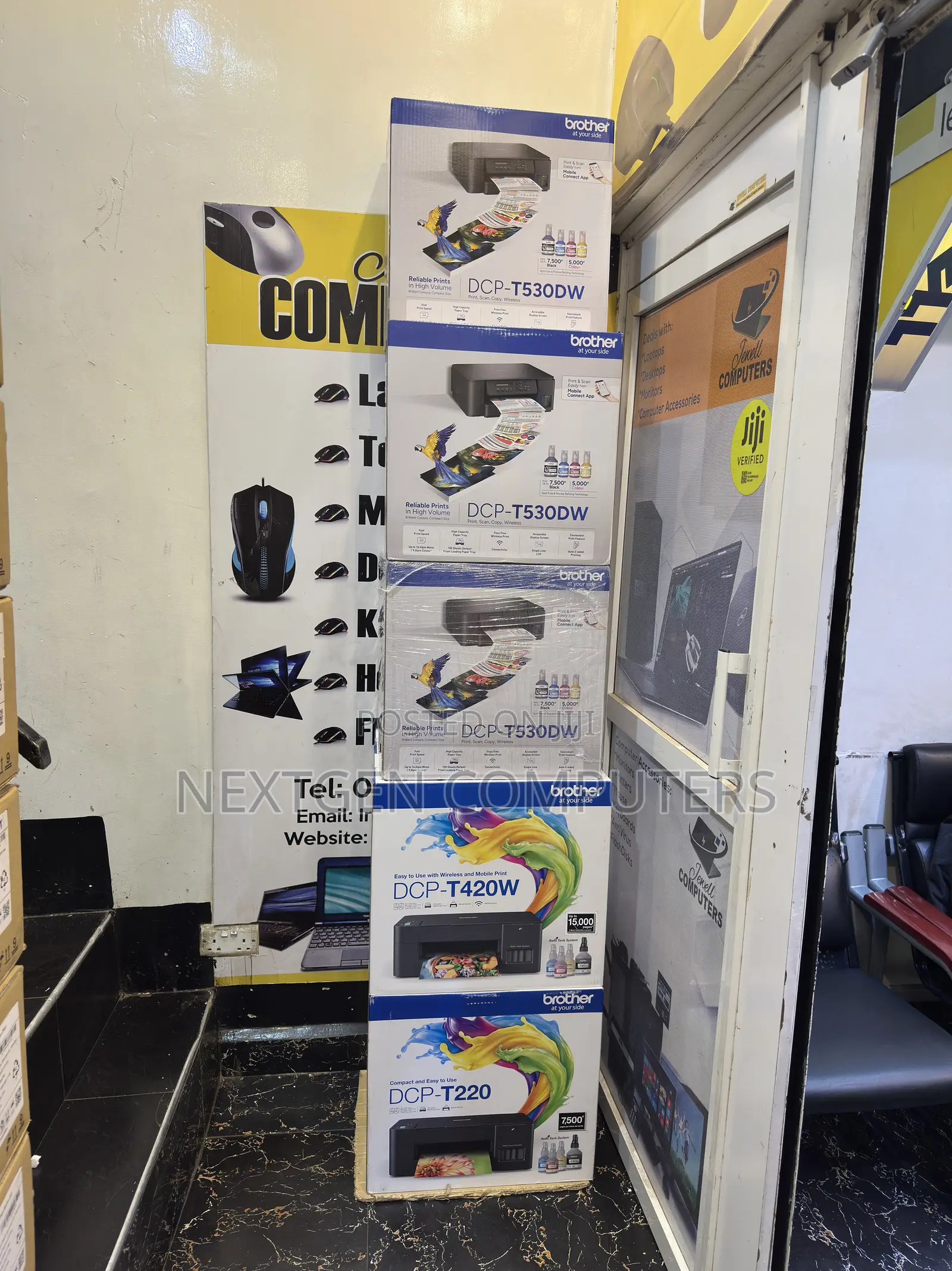 Brother DCP-T220 Ink Tank 3-in-1 Printer Print• Copy• and Scanning