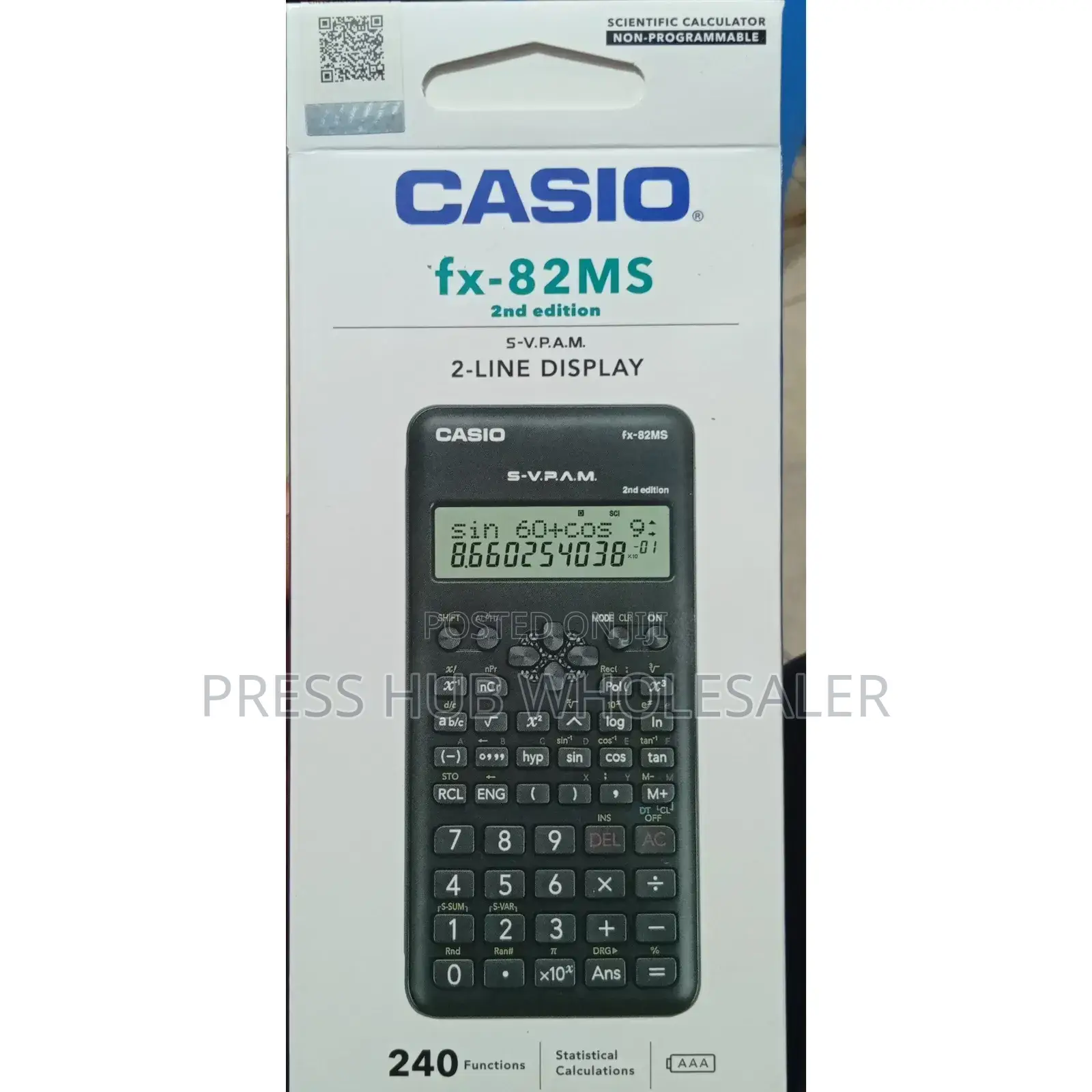 Casio ;2nd Edition Scientific Calculator.
