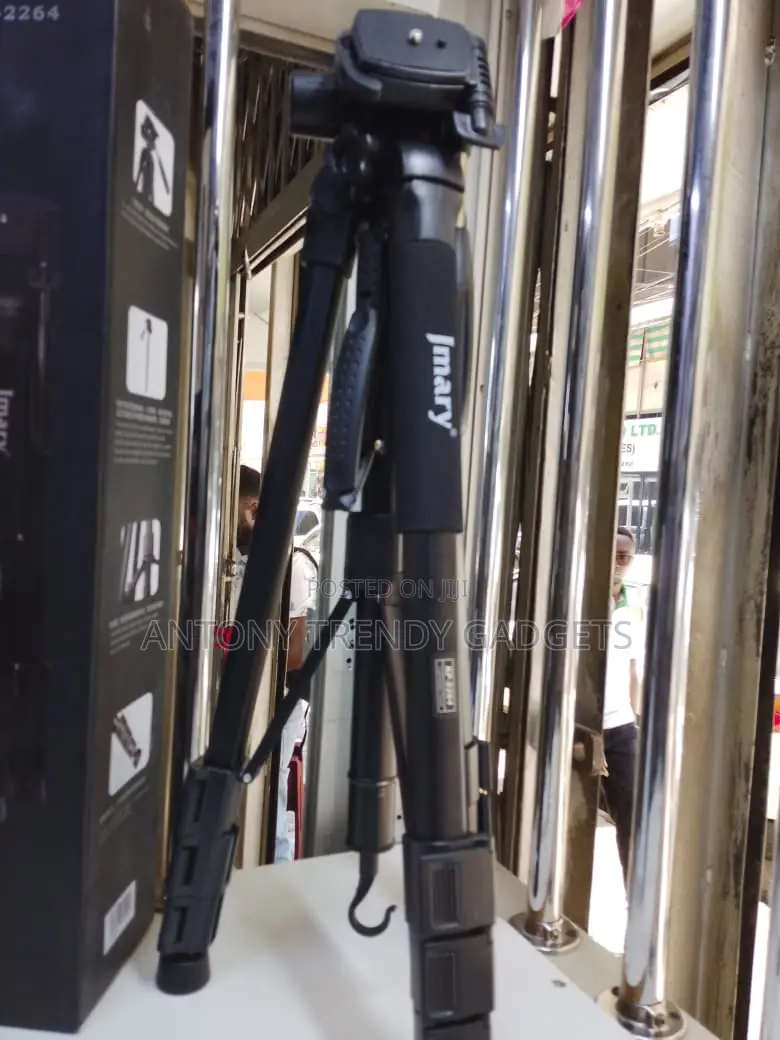 Jmary Kp-2264 Adjustable Camera Tripod With Pan Head