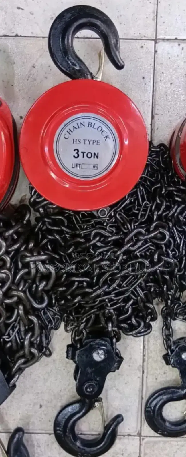 3 Tonne 3m Chainblock