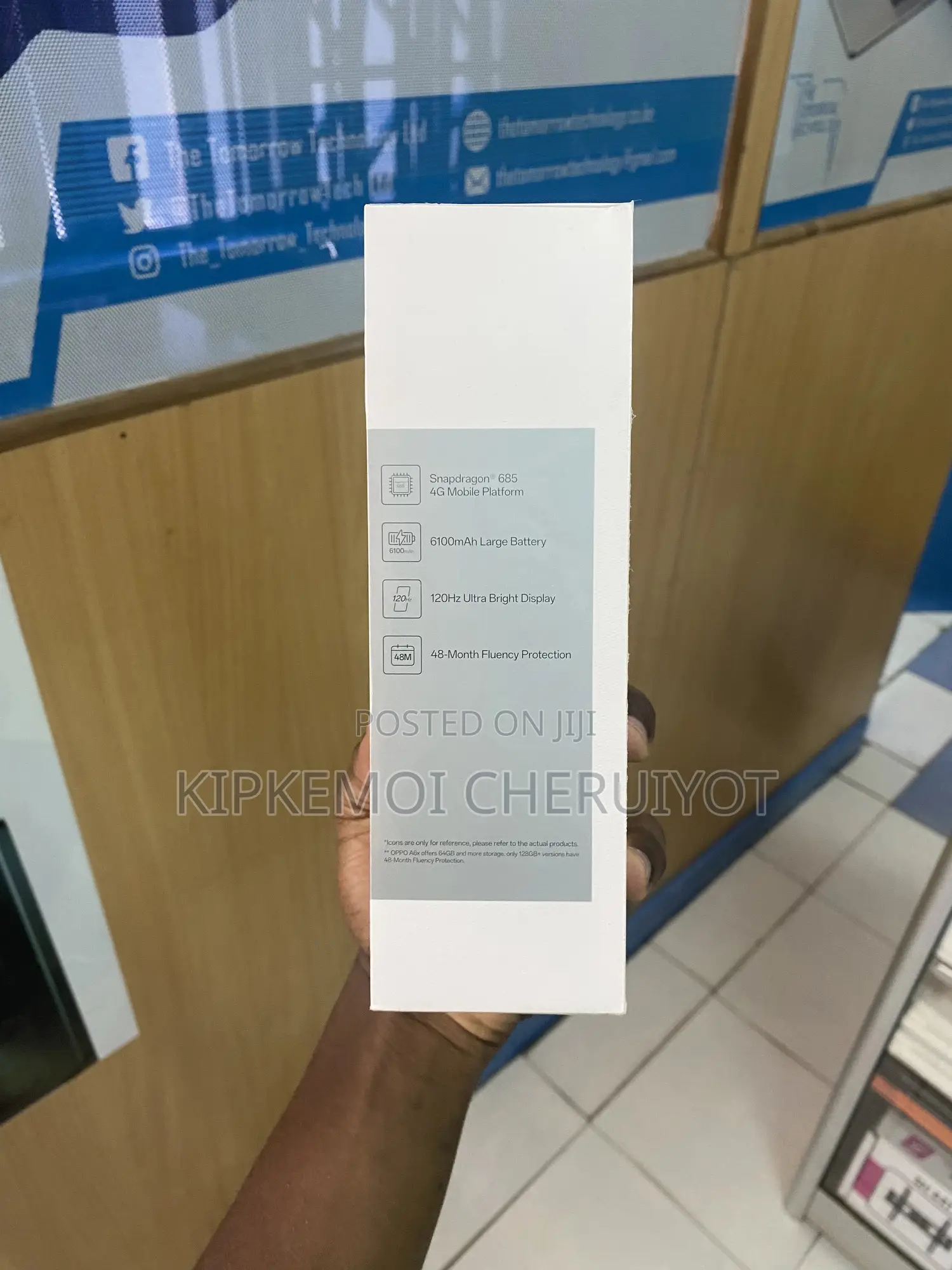 New Oppo A6x 128 GB Purple
