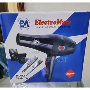 Em Hair Blow Dryer, Electromate Hair Dryer