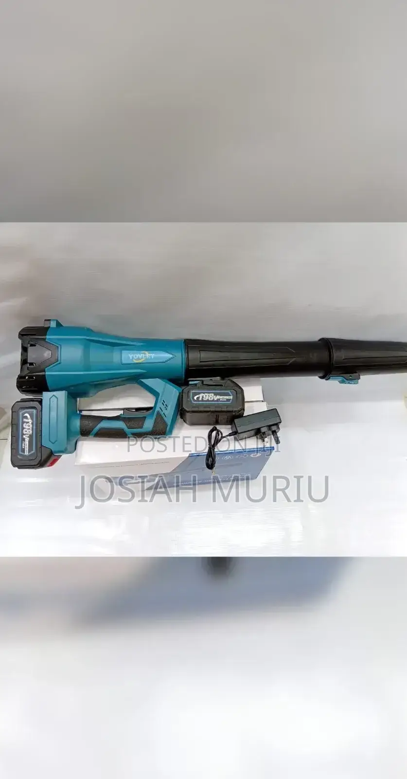 Cordless Rechargeable Leaf Blower