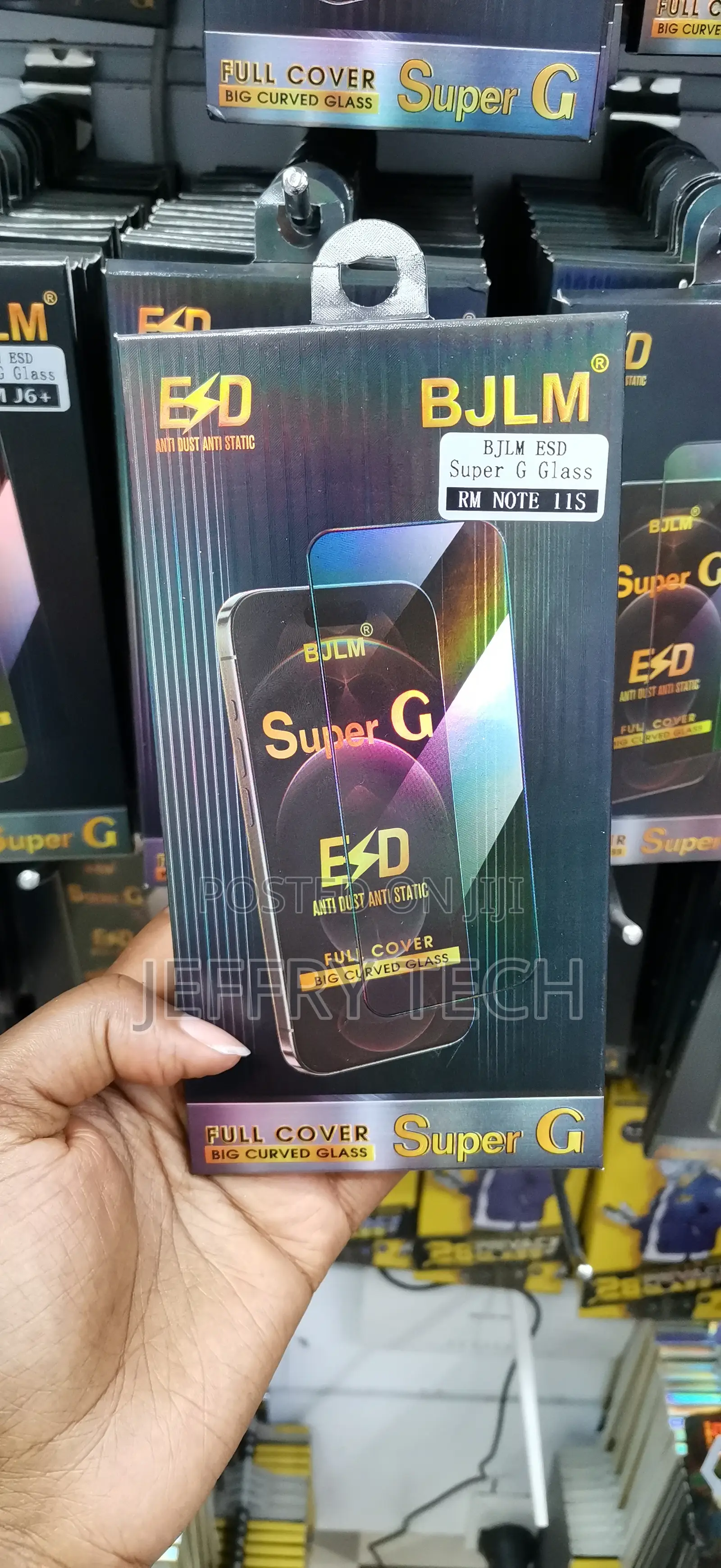 Wfte Tempered Glass Screen Protector for Xiaomi Redmi Note 11s