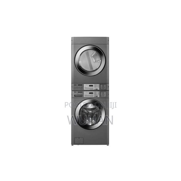 Lg Commercial Washer 15kg, Silver - Wifi Stack - thumbnail 4