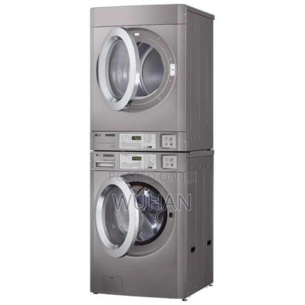 Lg Commercial Washer 15kg, Silver - Wifi Stack - thumbnail 5