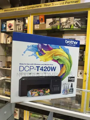 Brother DCP-T420w Wireless and Mobile Print Ink Tank 3-in-1 Printer
