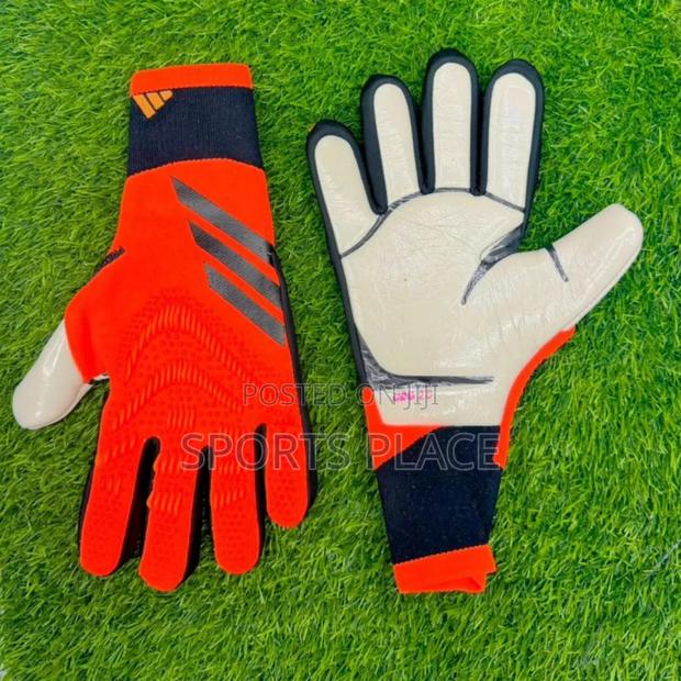 Orange Smokes Adidas Goalkeeper Gloves