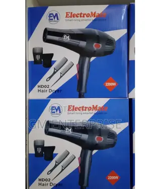 Blow Drye 2200w Electromate Blow Dryer,Hd02 Hair Dryer