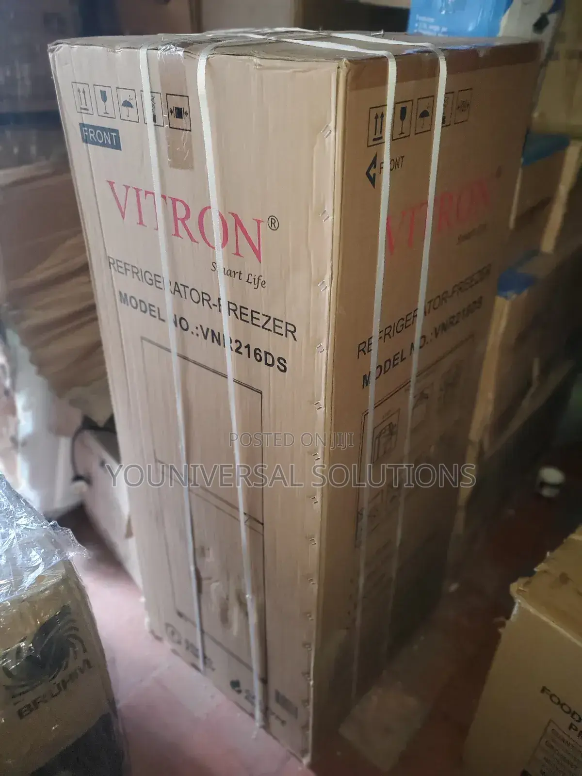 216l Vitron No Frost Double Door Refrigerator Fridge