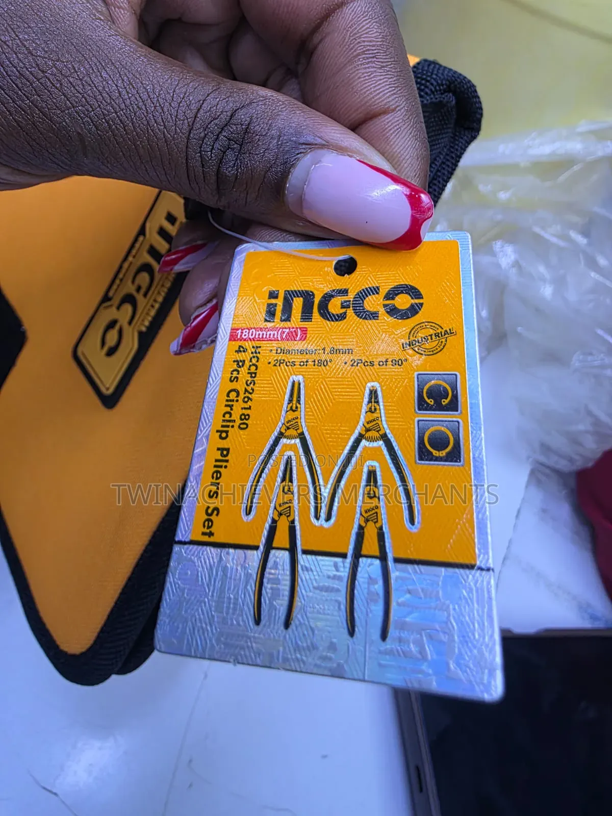 4pcs Circlip Pliers Set
