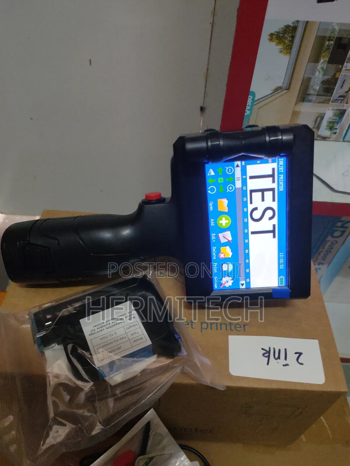 Handheld Inkjet Printers 12.7mm 2200 Mah Battery