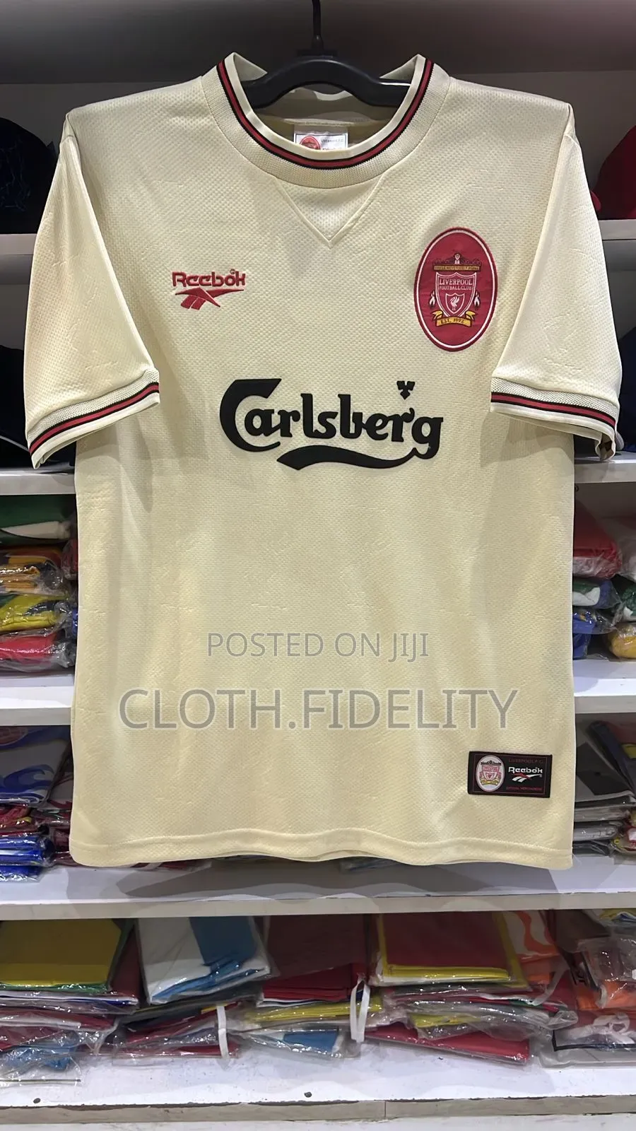 Liverpool 1996/1997 Away Retro Jersey