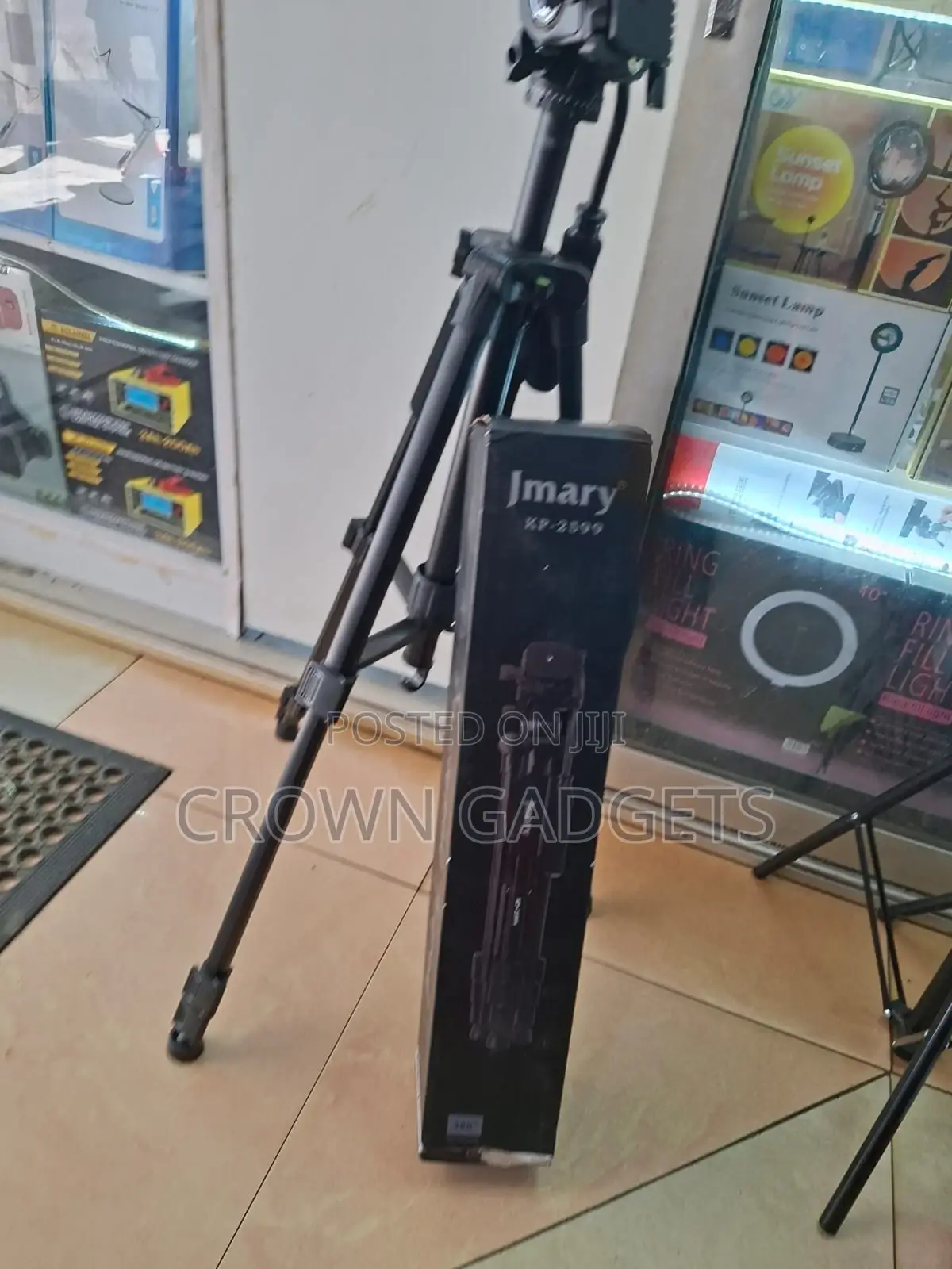 Jmary Kp-2599 Professional Fluid Head Camera Tripod