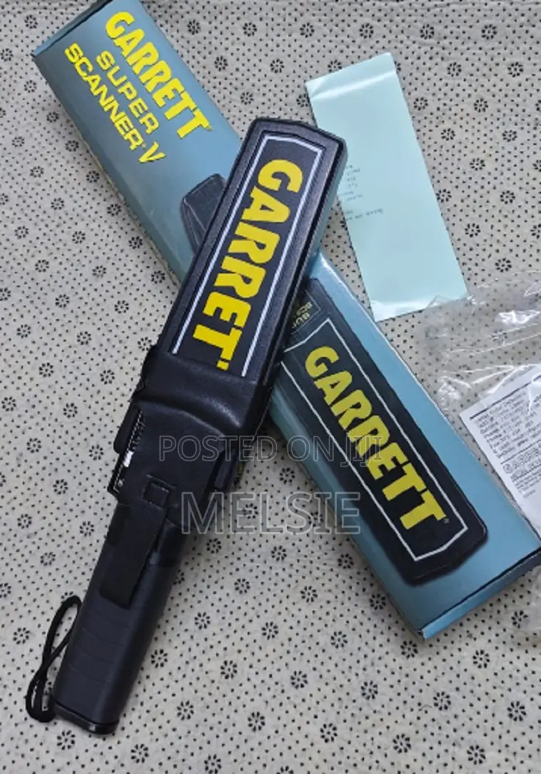 New Garret Scanner Hand Metal Detector With Audio Alert And Vibration