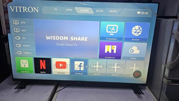 Vitron 50" Frameless Android Smart Tv