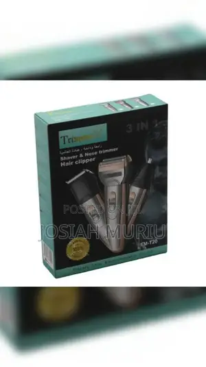 3 in 1 Trimmerx Tm-T20 Rechargeable Shaver