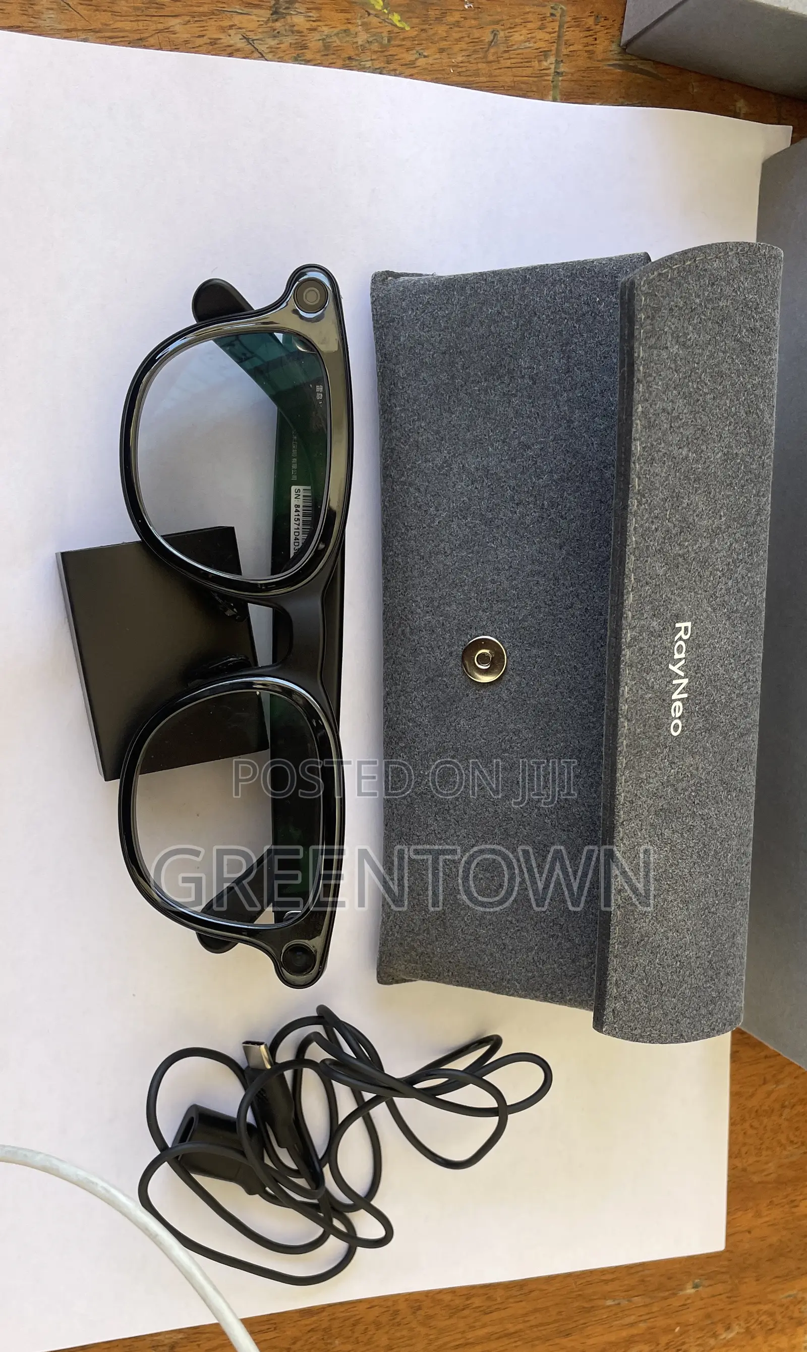 Rayneo V3 Ai Smart Glasses, Which Feature an Integrated Camera and Ai