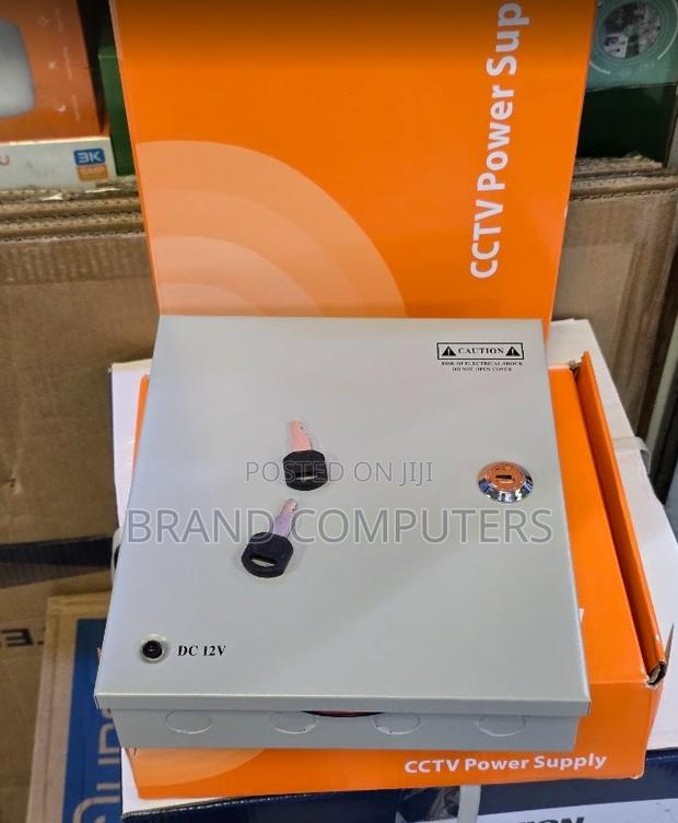 12 v 10 Amps Closed CCTV Power Supply